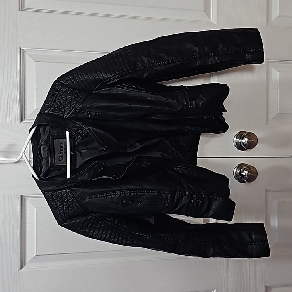 Leather jacket